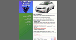 Desktop Screenshot of centurydrivingca.com